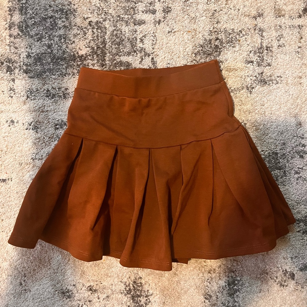 Nova Kids Brown Skort 5T